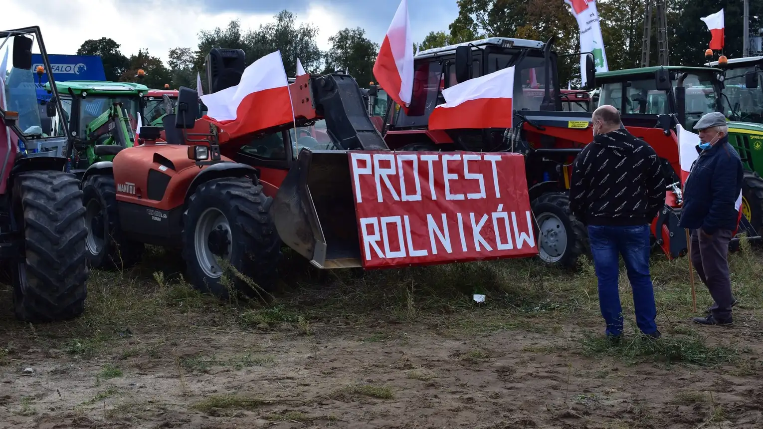 Drugi protest rolników w Poznaniu. Utrudnienia w ruchu i problemy komunikacyjne