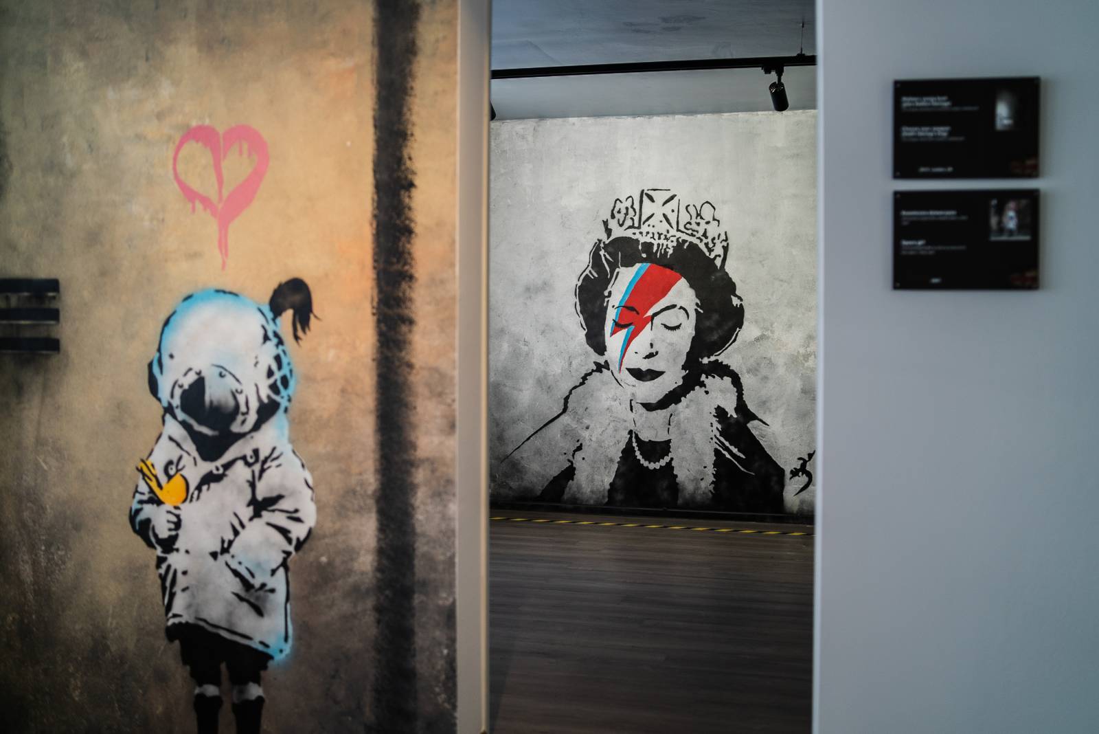 Wystawa dzieł Banksy'ego