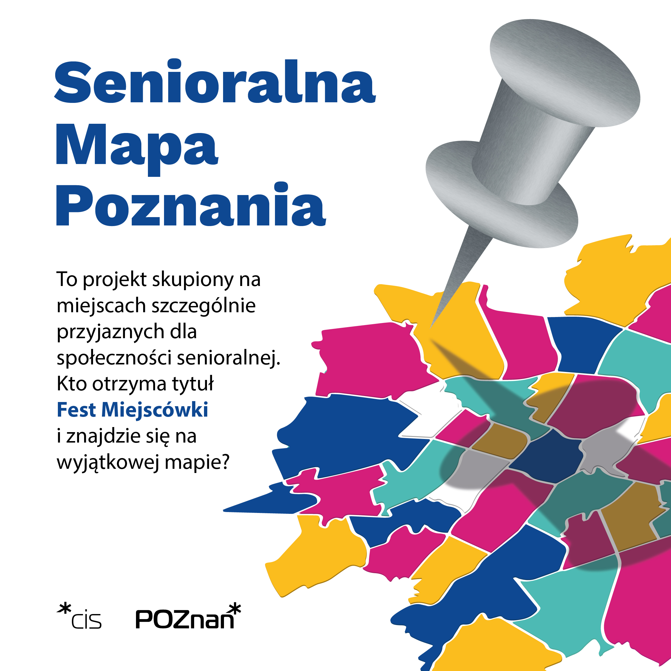 Specjalna mapa Poznania dla seniorów