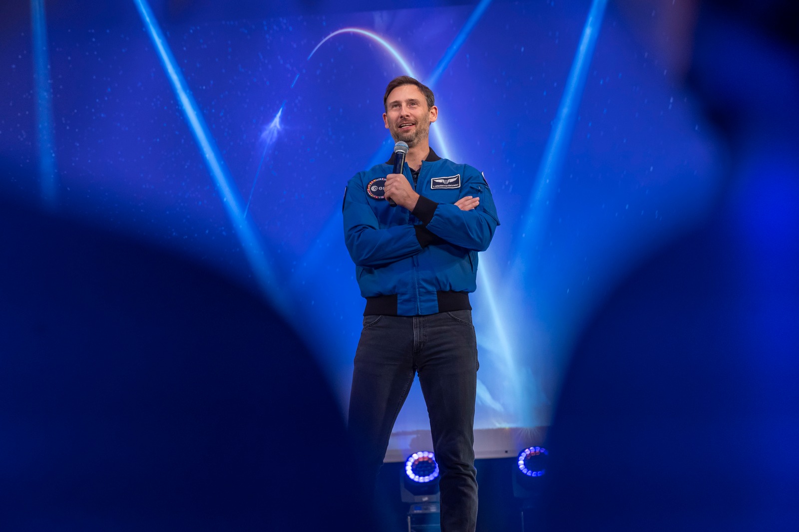 Sławosz Uznański na Politechnice Poznańskiej . Spotkanie z polskim astronautą, który sięgnął gwiazd